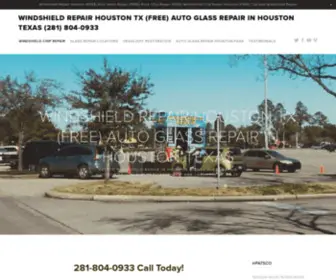 Houstonwindshieldrepair.net(Patsco Windshield Repair in Houston & Auto Glass Repair Houston TX) Screenshot