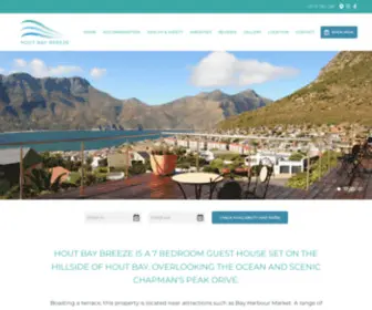 Houtbaybreeze.com(Hout Bay Breeze Guest House Accommodation with Sea Views) Screenshot