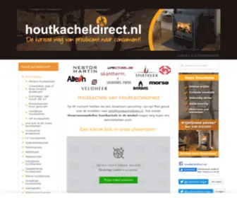 Houtkacheldirect.nl(Aanbiedingen op vele modellen houtkachels) Screenshot