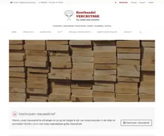 Houtvercruysse.be(Houtvercruysse) Screenshot