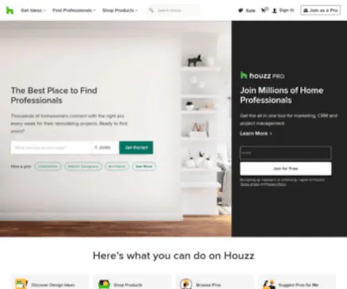 Houzz.com(Home Design) Screenshot