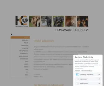 Hovawart-Club.de(Hovawart Züchter) Screenshot