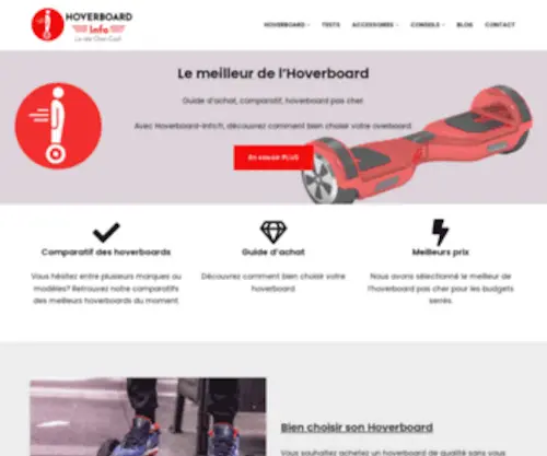 Hoverboard-Info.fr(Hoverboard info) Screenshot