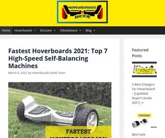 Hoverboardsgeek.com(Hoverboards Geek) Screenshot