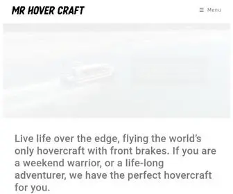 Hovercraft.co.za(Mr Hover Craft) Screenshot