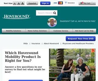 Hoveround.com(Official Hoveround Website) Screenshot