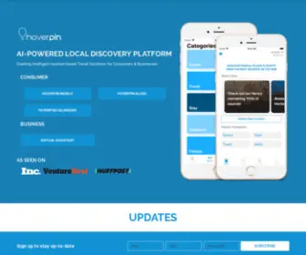 Hoverpin.com(Digital Lifestyle Assistant) Screenshot