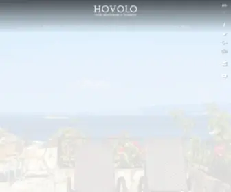 Hovoloapartments.gr(Beach Hotel in Skopelos) Screenshot