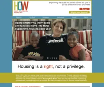 How-INC.org(Housing Opportunities for Women (HOW)) Screenshot