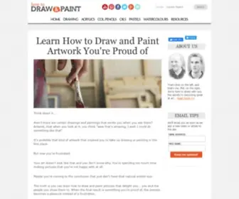 How-TO-Draw-AND-Paint.com(How to Draw & Paint Whatever You Want) Screenshot