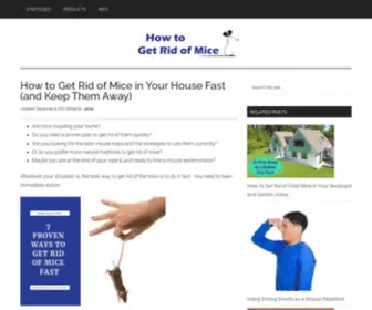 How-TO-Get-Rid-OF-Mice.com(7 Proven Ways to Get Rid of Mice Fast (And Keep Them Away)) Screenshot
