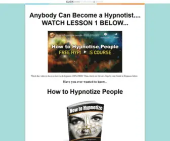 How-TO-HYpnotize-People.com(How to Hypnotize People) Screenshot