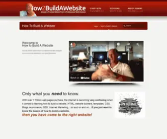 How2Buildawebsite.com(How to build a Website) Screenshot