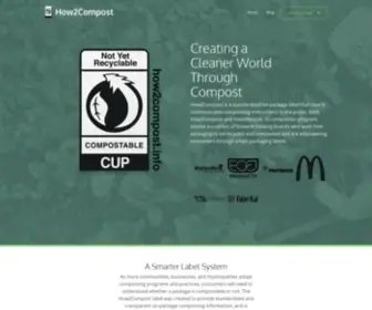 How2Compost.info(The How2Compost Label) Screenshot