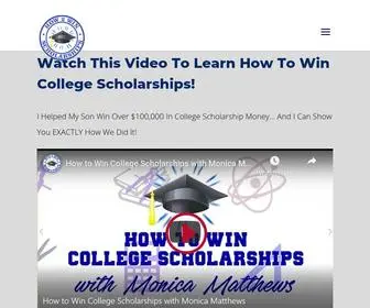 How2Winscholarships.com(How to Win Scholarships) Screenshot