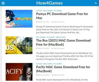 How4Games.com(Free Download PC & Mac Games) Screenshot