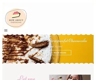 Howaboutcheesecake.com(Heerlijke handgemaakte cheesecakes om online te bestellen voor privé) Screenshot