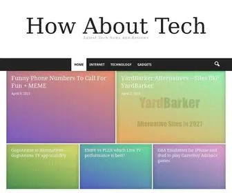 Howabouttech.com(How About Tech) Screenshot