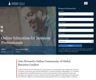 Howard-Emba.com(Welcome) Screenshot