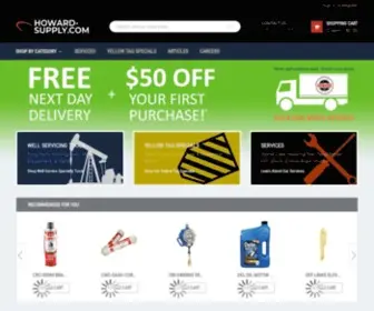 Howard-Supply.com(Howard Supply Company) Screenshot