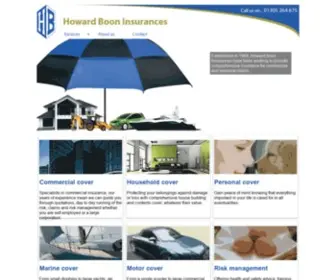 Howardboon.co.uk(Insurance Company Dorchester) Screenshot