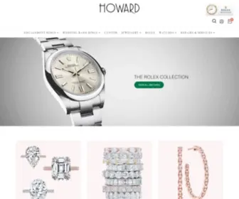 Howard.ca(Ottawa jewellery store) Screenshot