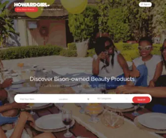 Howardgirl.com(Howard University Alumni Business Directory) Screenshot