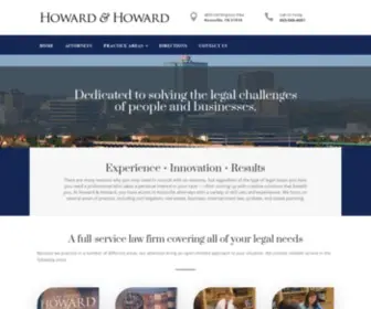 Howardhowardlaw.com(Howard & Howard) Screenshot