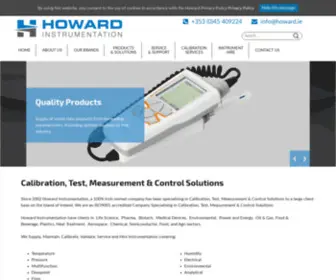 Howardinstrumentation.ie(Calibration Services) Screenshot