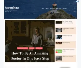 Howardisms.com(Ob/gyn, probability-based medicine, etc) Screenshot