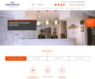 Howardjohnsonrosario.com(Hotel Howard Johnson Rosario) Screenshot