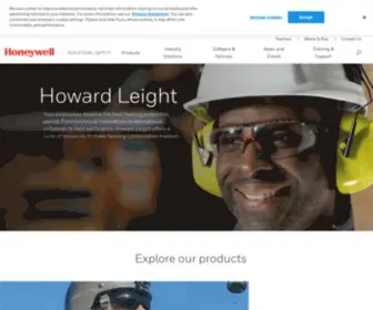 Howardleight.com(Howard Leight EU) Screenshot