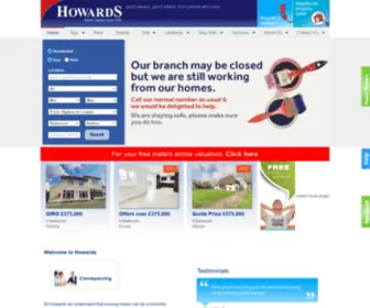 Howards.co.uk(At Howards we understand that moving house can be a stressful experience. Our aim) Screenshot