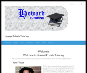 Howardtutoring.com.au(Private Tutoring) Screenshot