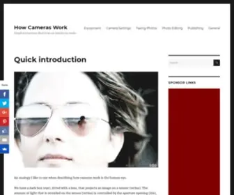 Howcameraswork.com(Howcameraswork) Screenshot