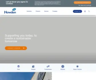 Howden.com(Chart Industries) Screenshot