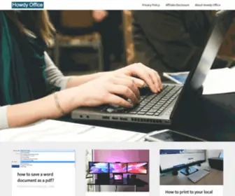 Howdyoffice.com(Tech Documentations) Screenshot