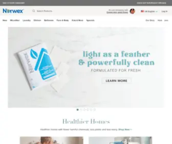 Howeclean.com(Norwex Home) Screenshot