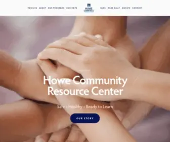 Howecommunityresourcecenter.org(We are a community resource center) Screenshot