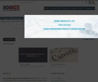 Howeindia.com(Howe India) Screenshot