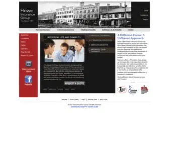 Howeinsurance.com(Howe Insurance Group) Screenshot