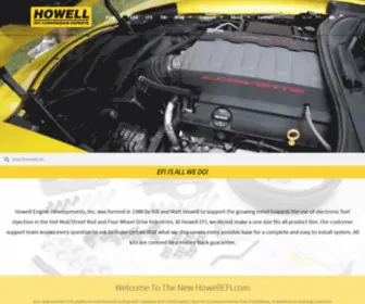 Howellefi.com(Howell EFI Conversion & Wiring Harness Experts) Screenshot