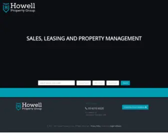 Howellpg.com.au(Howell Property Group) Screenshot