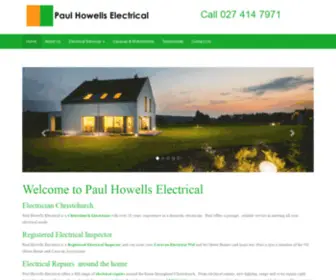 Howellselectrical.co.nz(Howellselectrical) Screenshot