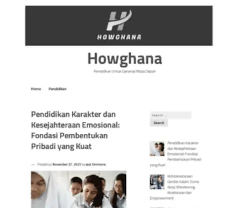 Howghana.com(Howghana) Screenshot