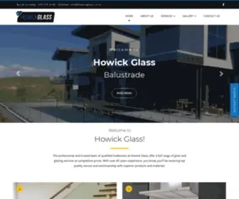 Howickglass.co.nz(Howick Glass) Screenshot