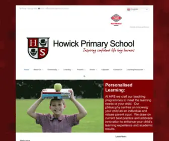 Howickprimary.school.nz(Inspiring Confident Life Long Learners) Screenshot