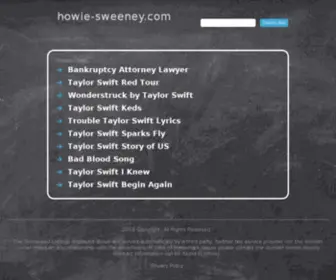 Howie-Sweeney.com(Howie Sweeney) Screenshot