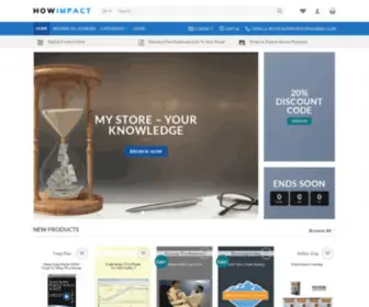 Howimpact.com(Download Courses & eBooks Store) Screenshot