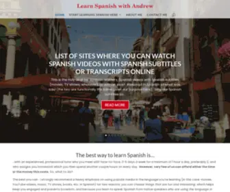 Howlearnspanish.com(The best way to learn Spanish on your own) Screenshot